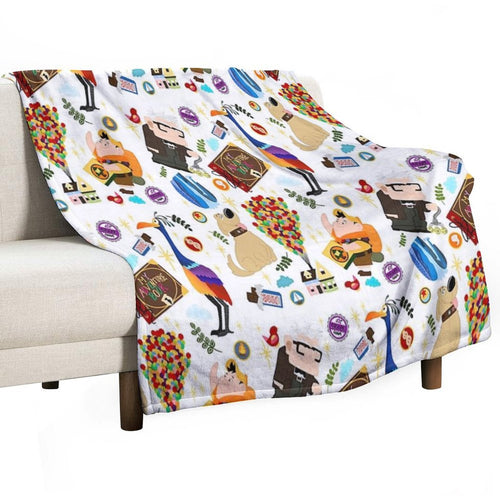 Adventure Is Out There! All-season Throw Blanket