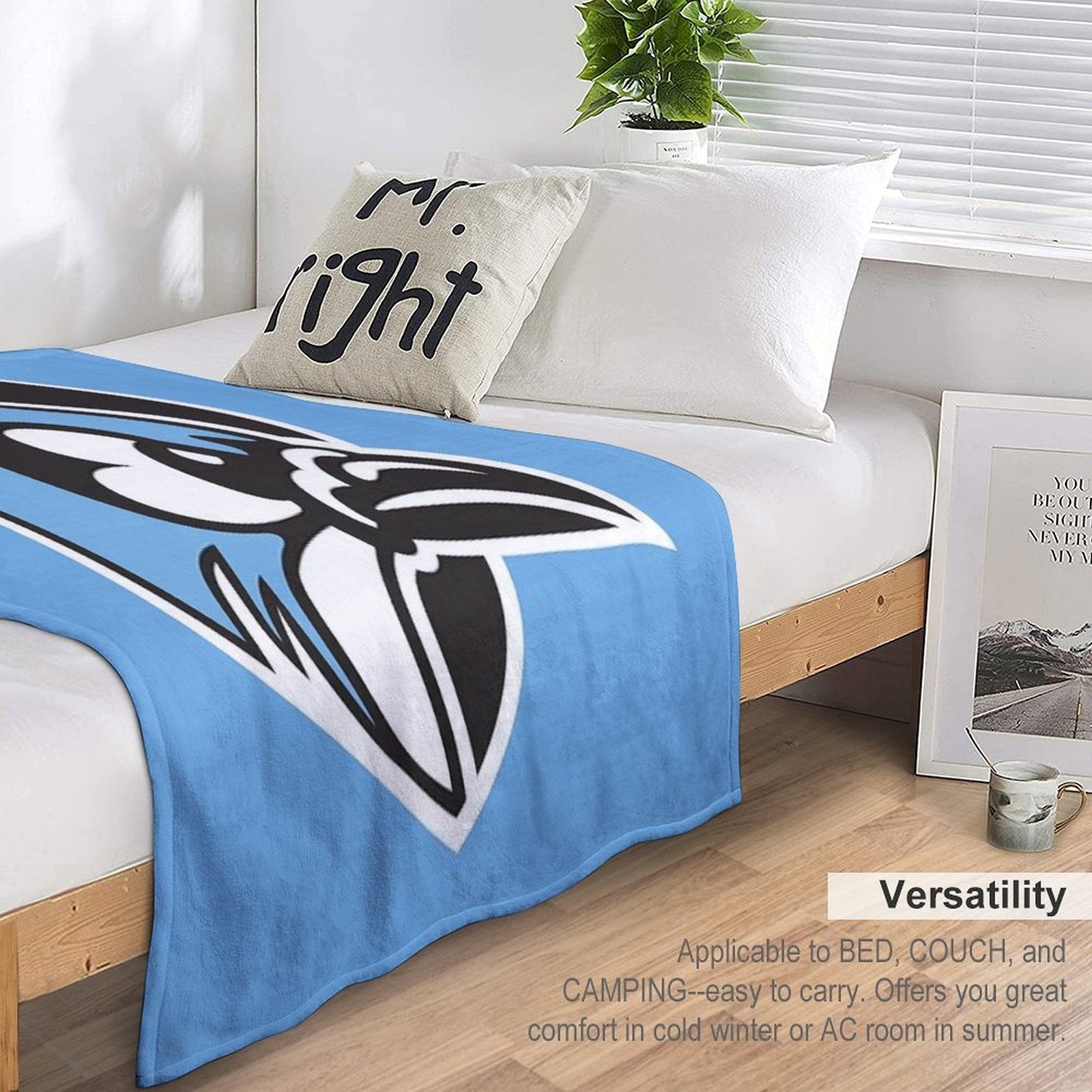 The Blue Jays Johns Hopkins Lightweight Throw Blanket