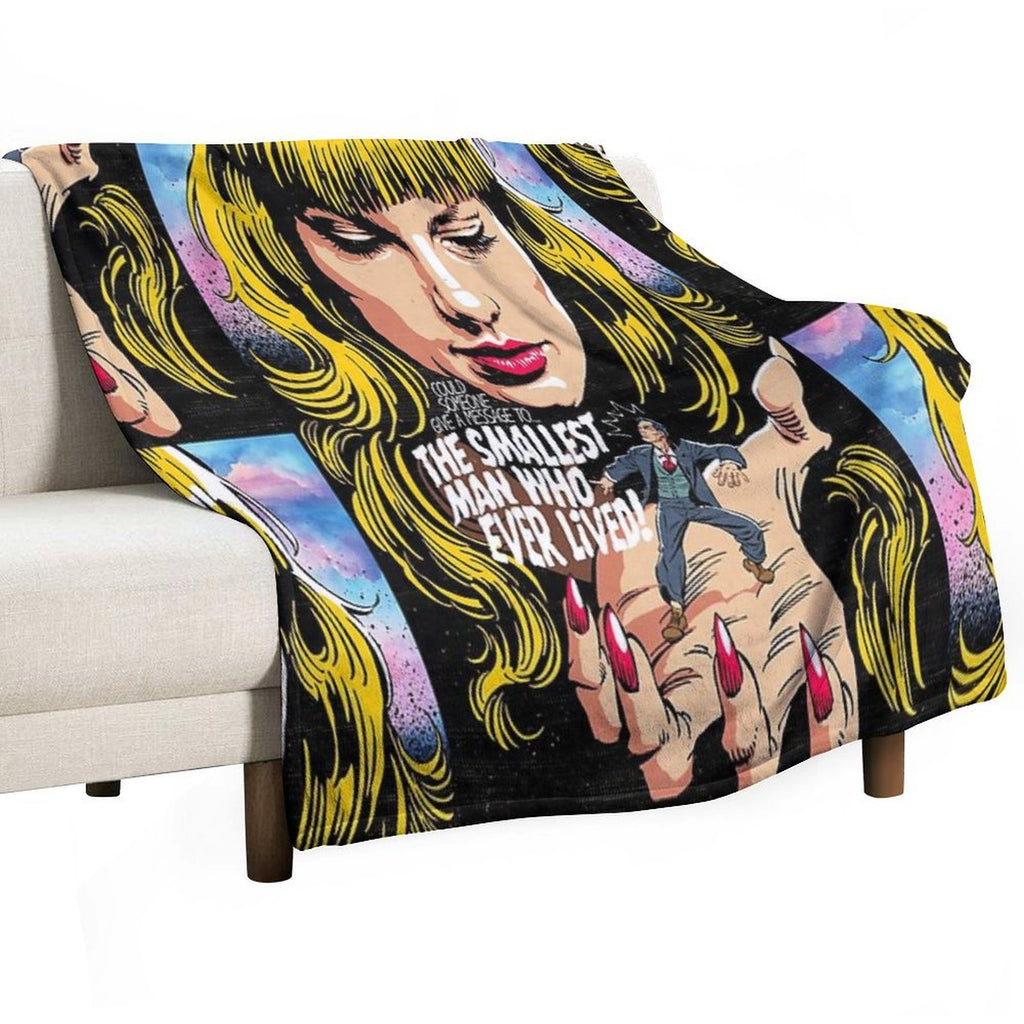 The Smallest Man Eco-conscious Throw Blanket