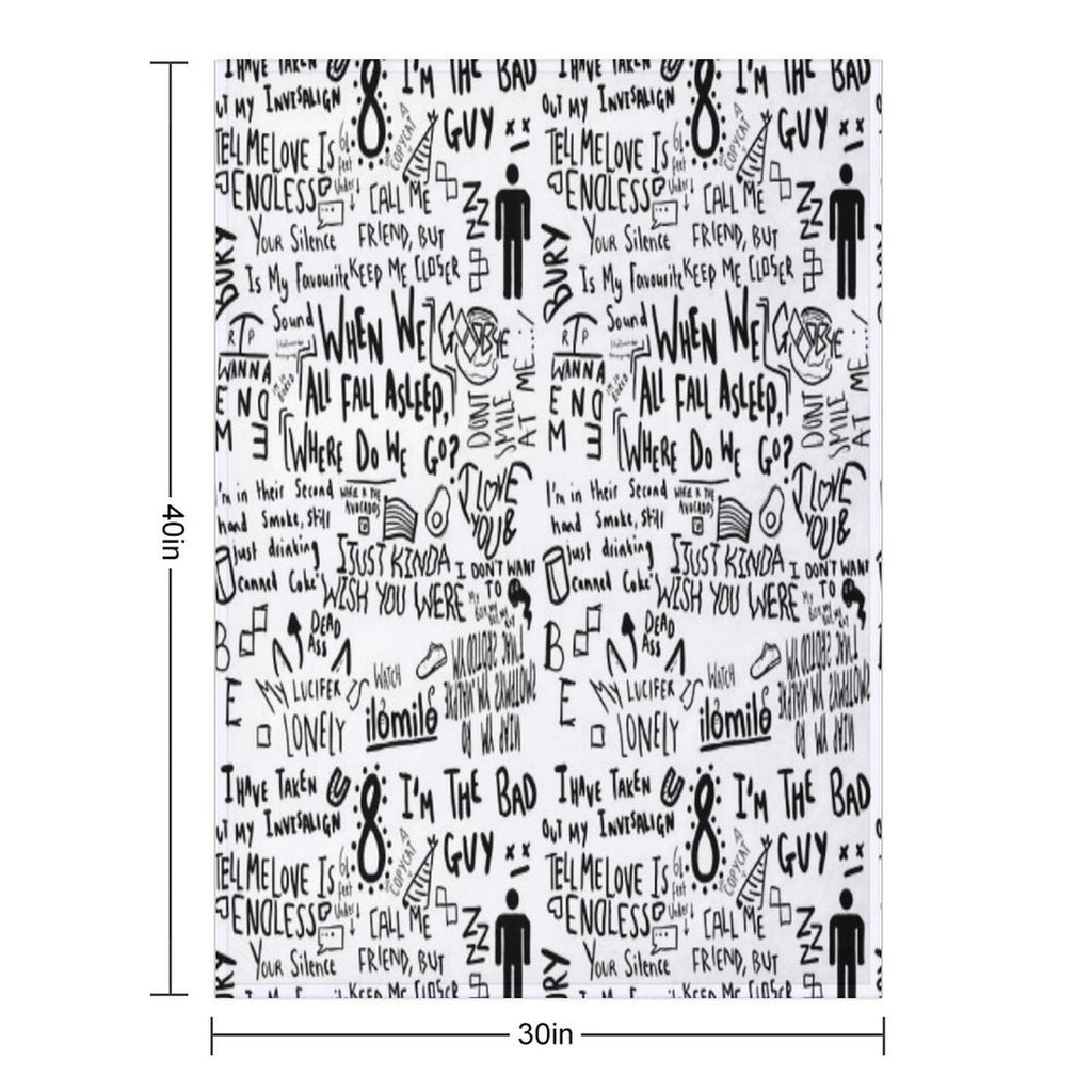 Billie Eilish Gift-ready Throw Blanket