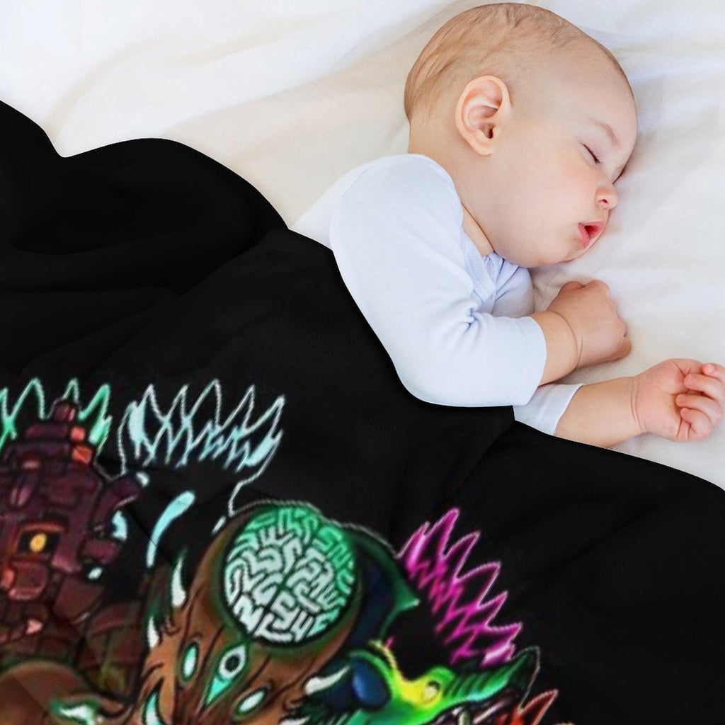 Terraria Game Funny Design Premium Throw Blanket