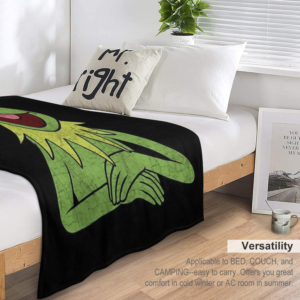Kermit The Frog Multi-functional Throw Blanket