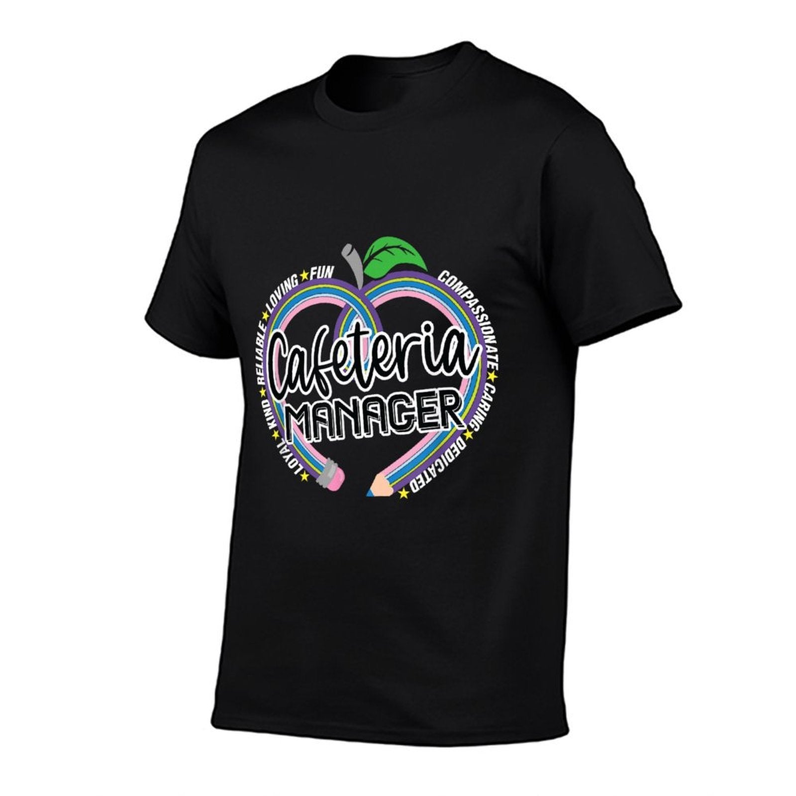 Cafeteria Manager School Lunch Lady Hero Team Food Services  Odor-resistant T-Shirt