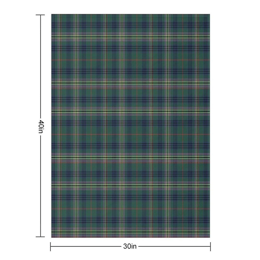 Clan Kennedy Tartan Compact Throw Blanket