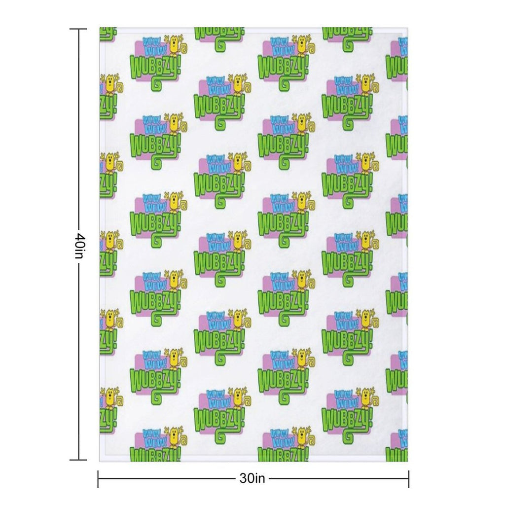 Wow Wow Wubbzy Anti-pilling Throw Blanket