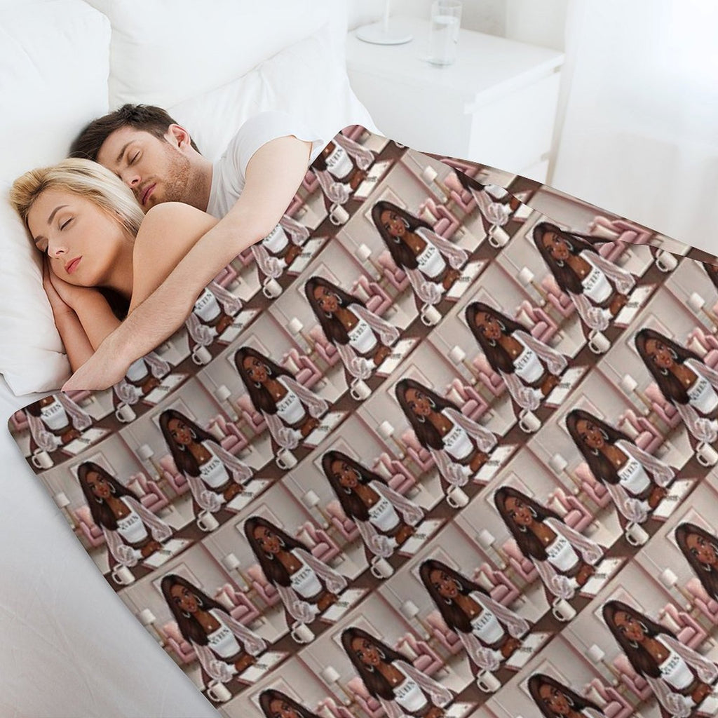 Stunning, Bold And Beautiful Quick-dry Throw Blanket