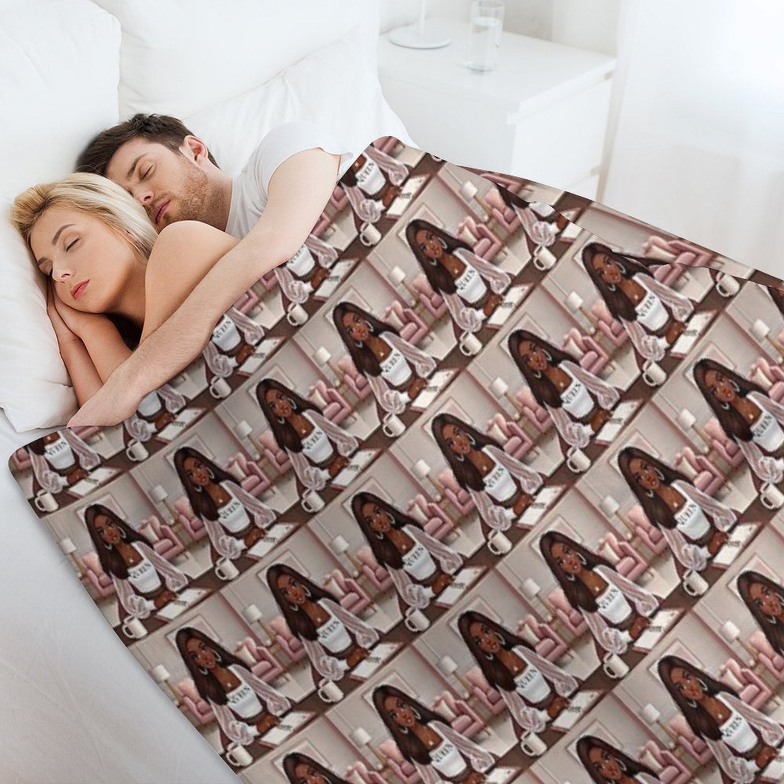 Stunning, Bold And Beautiful Quick-dry Throw Blanket