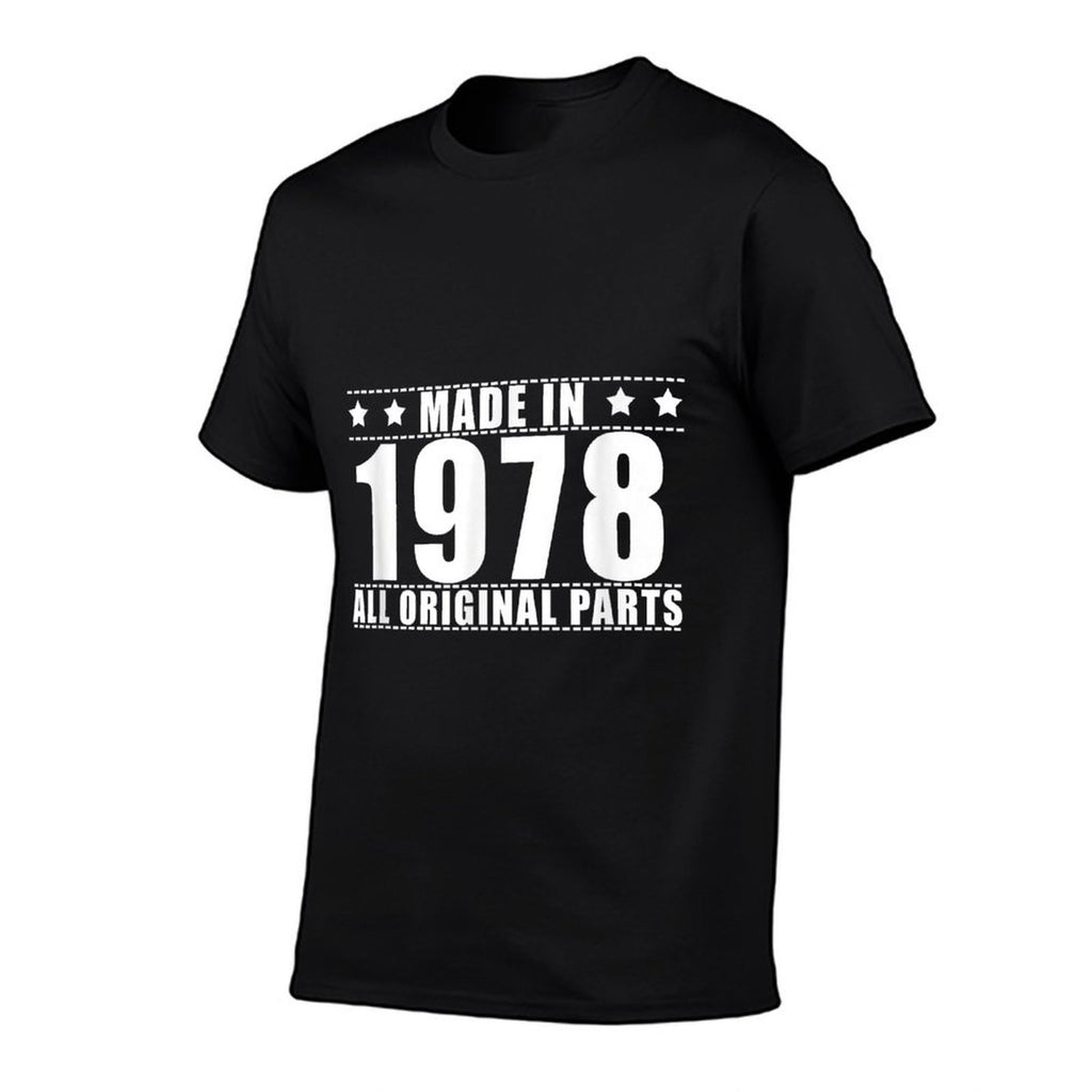 Made in 1978 T for Men Women - 40th Birthday Gifts  Eco-friendly Material T-Shirt