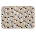 Treeing Walker Coonhound on Tan  Pet-Safe Bath Mat
