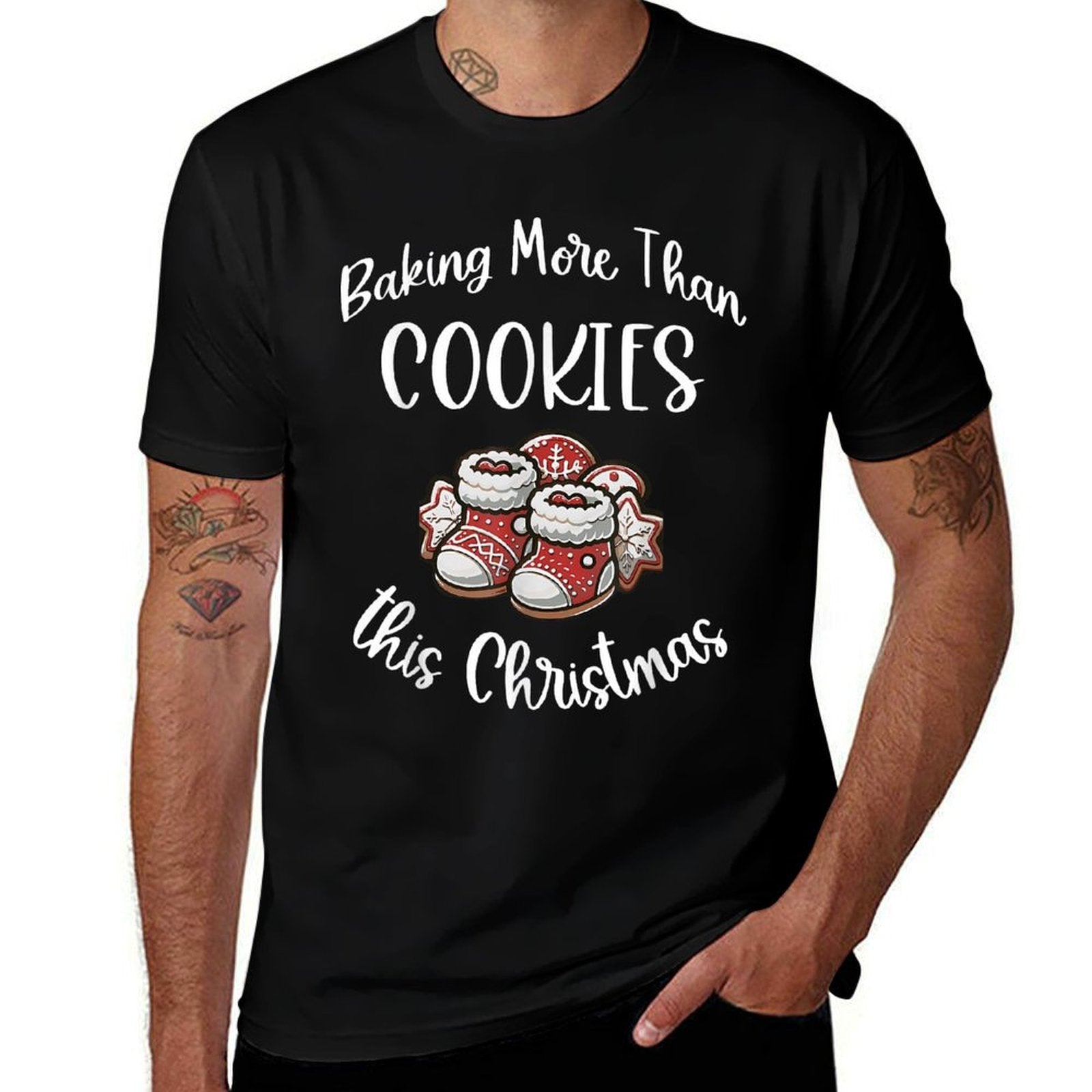 Baking More Than Cookies This Xmas Working On My Dad BOD  Slim-fit Cut T-Shirt