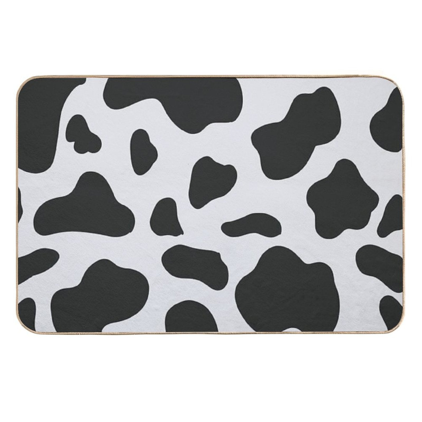 Cow Pattern  Absorbent Bath Mat