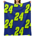 Jeff Gordon NASCAR Sticker Machine-washable Throw Blanket