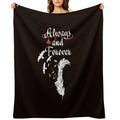 Always And Forever. All-season Throw Blanket