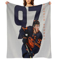 Connor McDavid Premium Throw Blanket