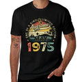 50 Years Old Vintage May 1975 Retro 50th Birthday Men Women  Trendy Pattern T-Shirt