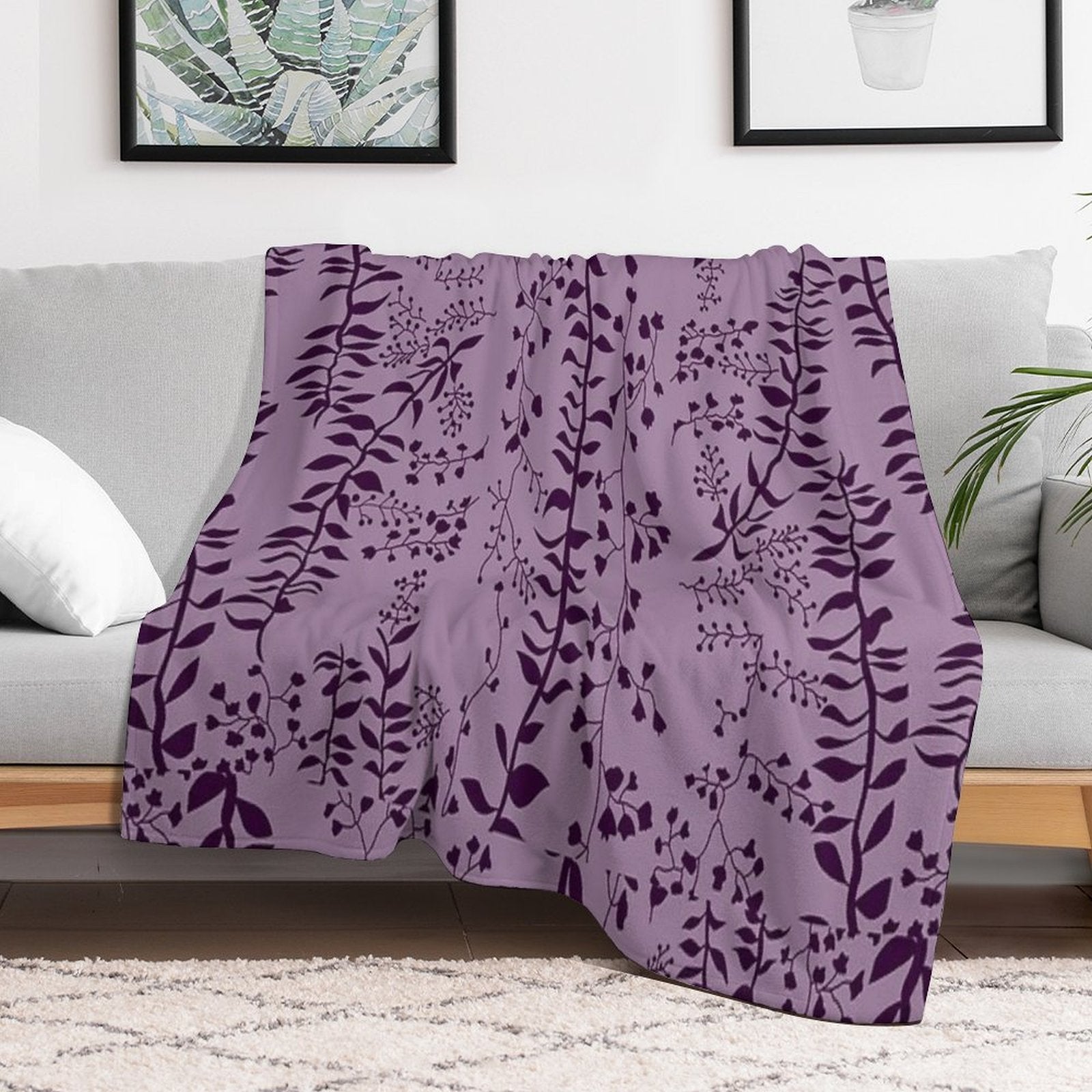 Bella Swan's Comforter Set Replica  Purples Cool - Version 1  Twilight Saga Fanart Multi-functional Throw Blanket