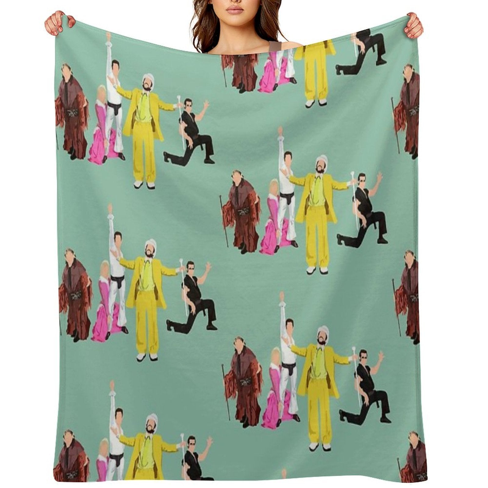 Nitemen All-season Throw Blanket