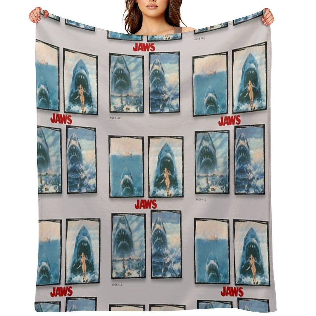 The Jaws Moments Comfort Throw Blanket