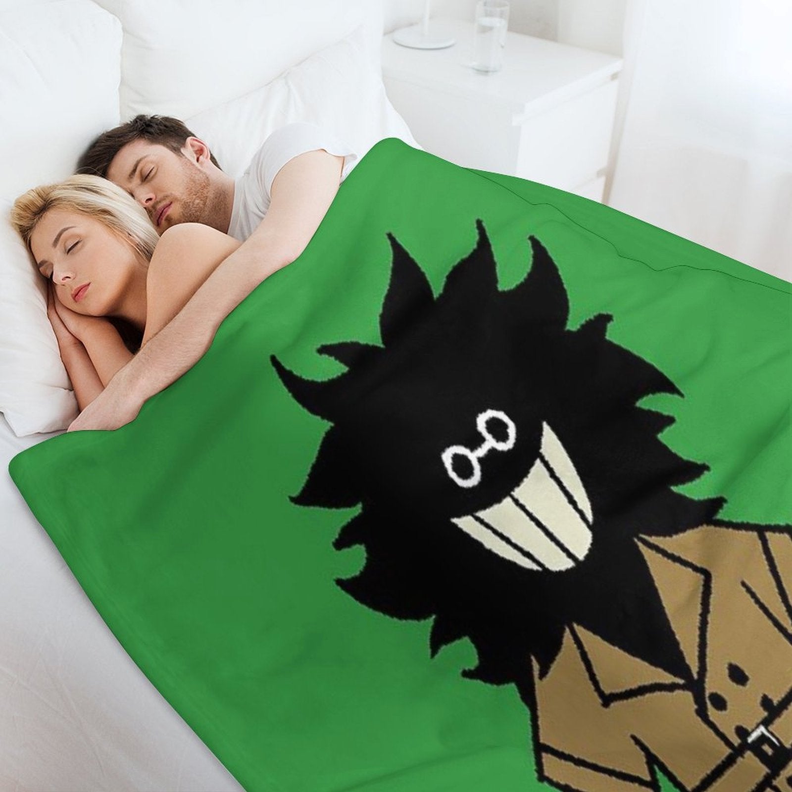 Bive from Regretevator Machine-washable Throw Blanket