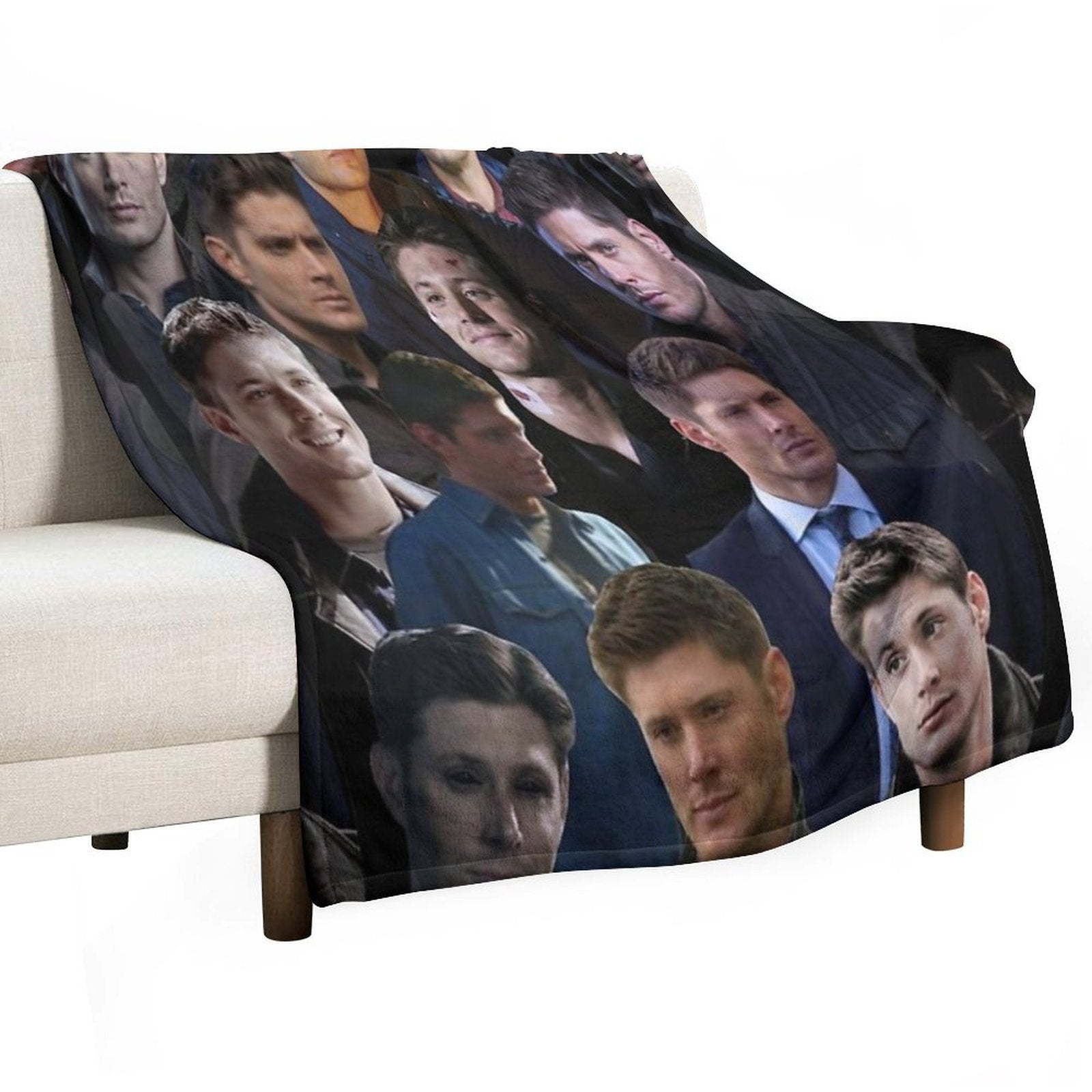 Dean Winchester Collage Multi-functional Throw Blanket