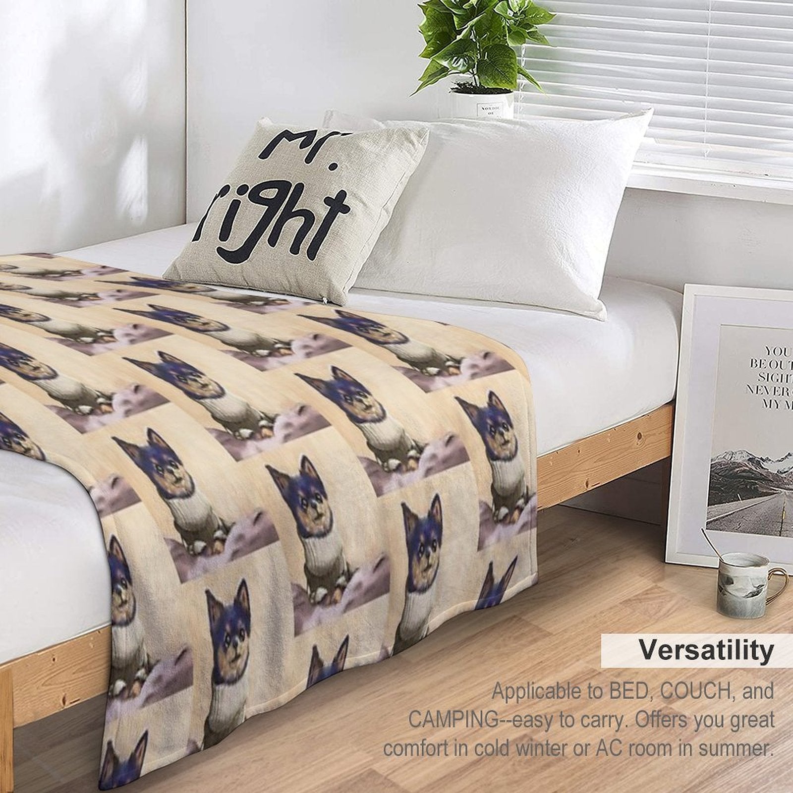 Betty Will Trent Durable Throw Blanket