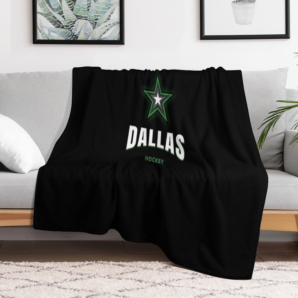 Dallas Stars Hockey Compact Throw Blanket