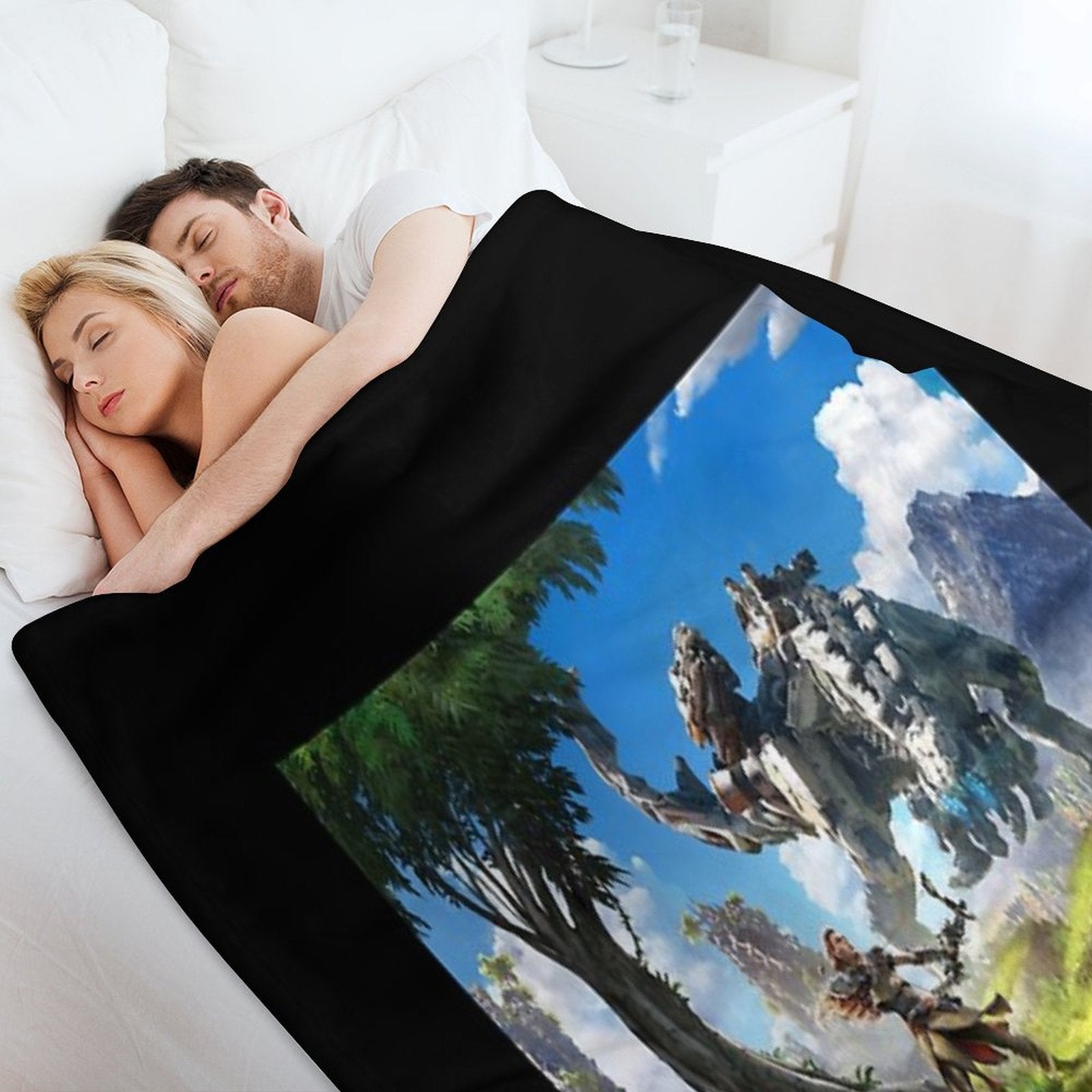 Horizon Game Zero Dawn Forbidden West All-season Throw Blanket