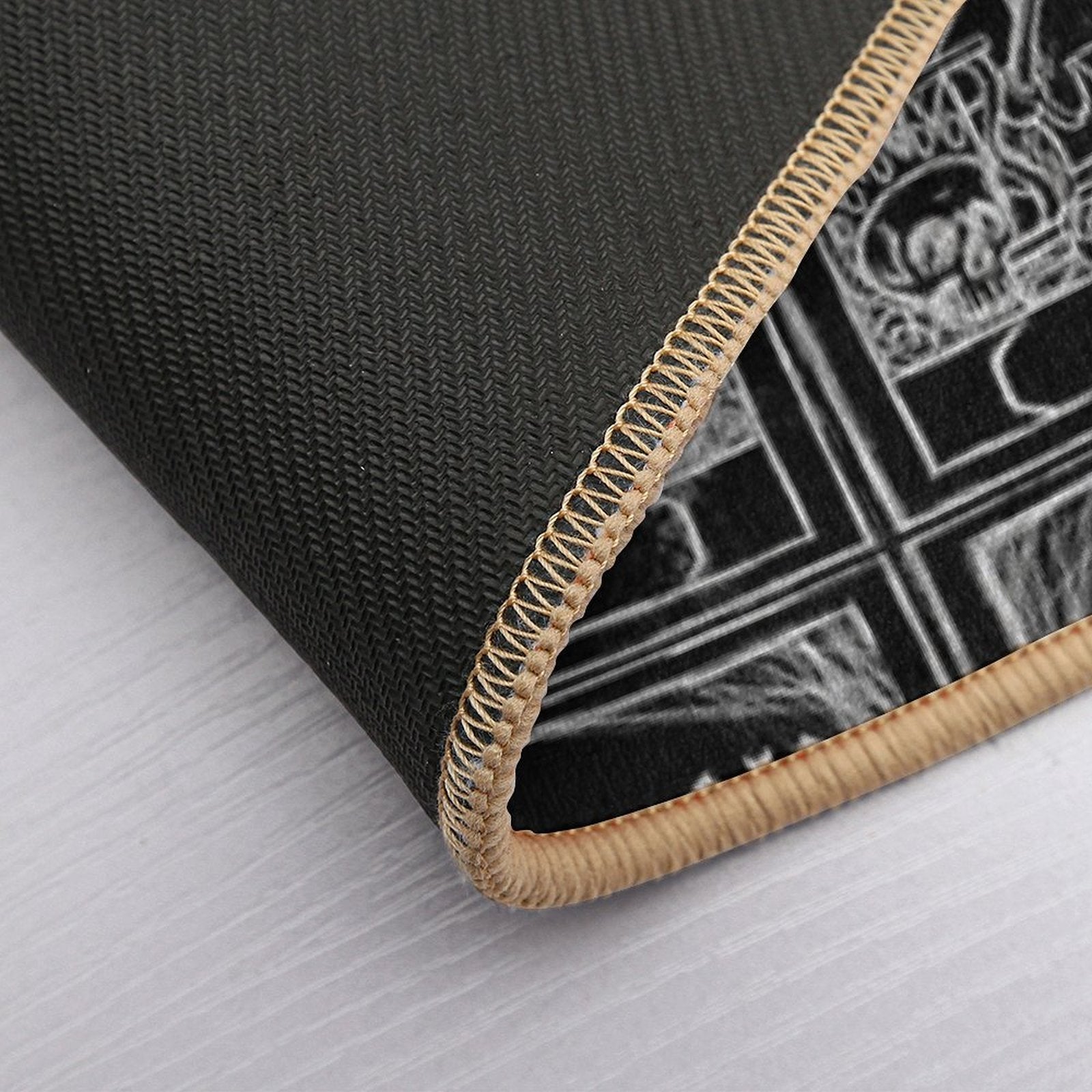 Death Card  Odorless Bath Mat