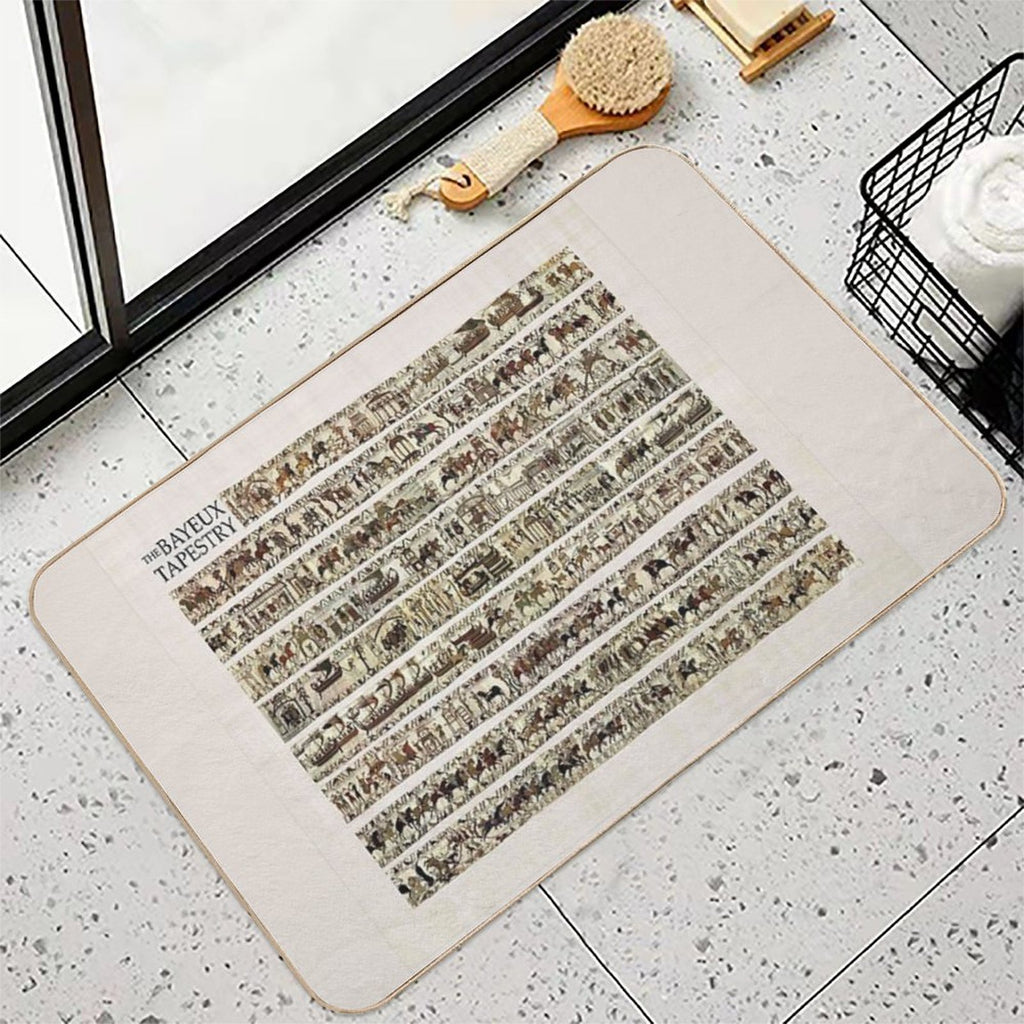 The COMPLETE Bayeux Tapestry  Odorless Bath Mat