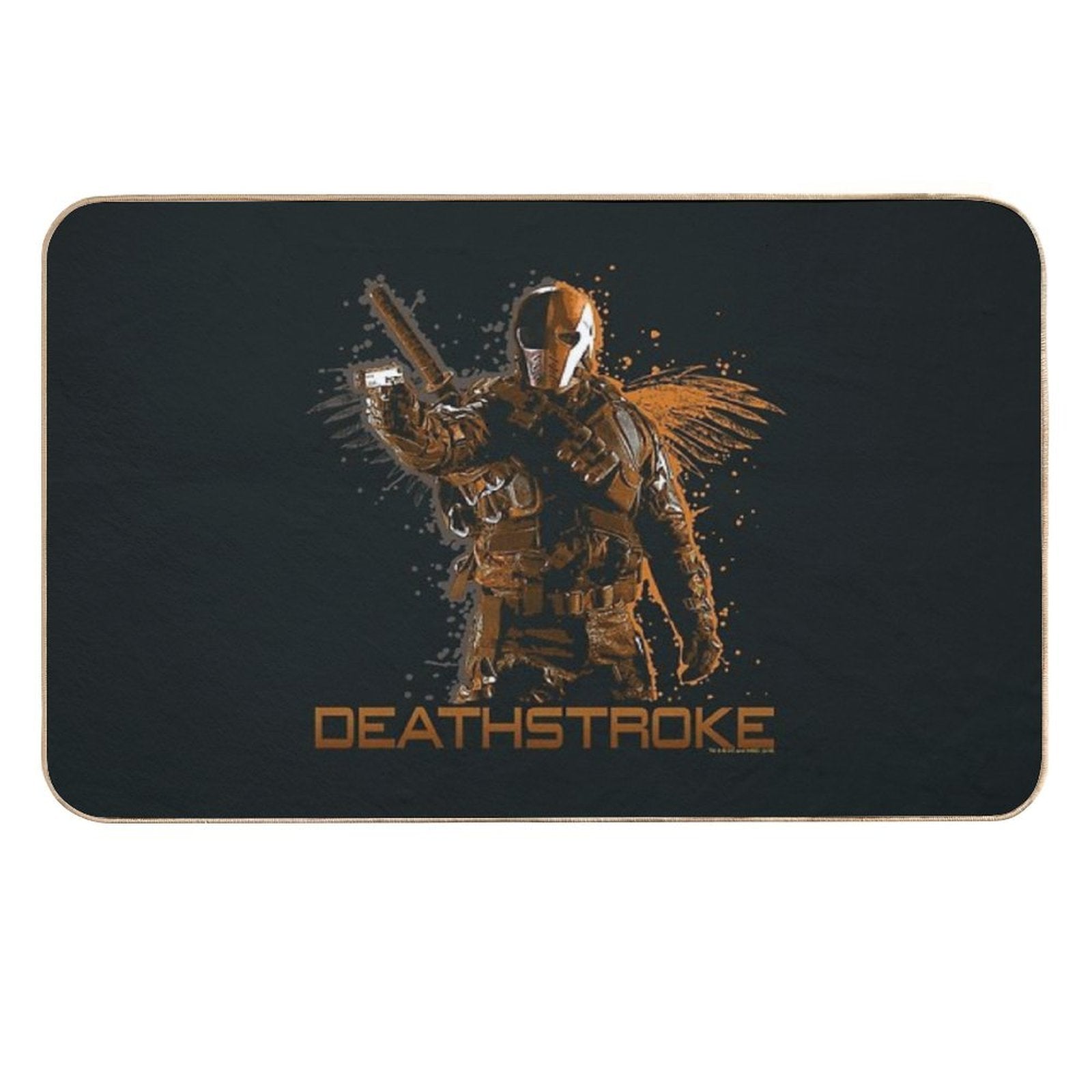 ARW128_Arrow Deathstroke  Absorbent Bath Mat