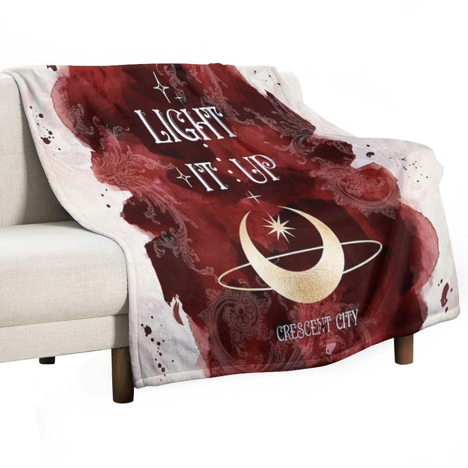 Light It Up - Crescent City Sustainable Throw Blanket
