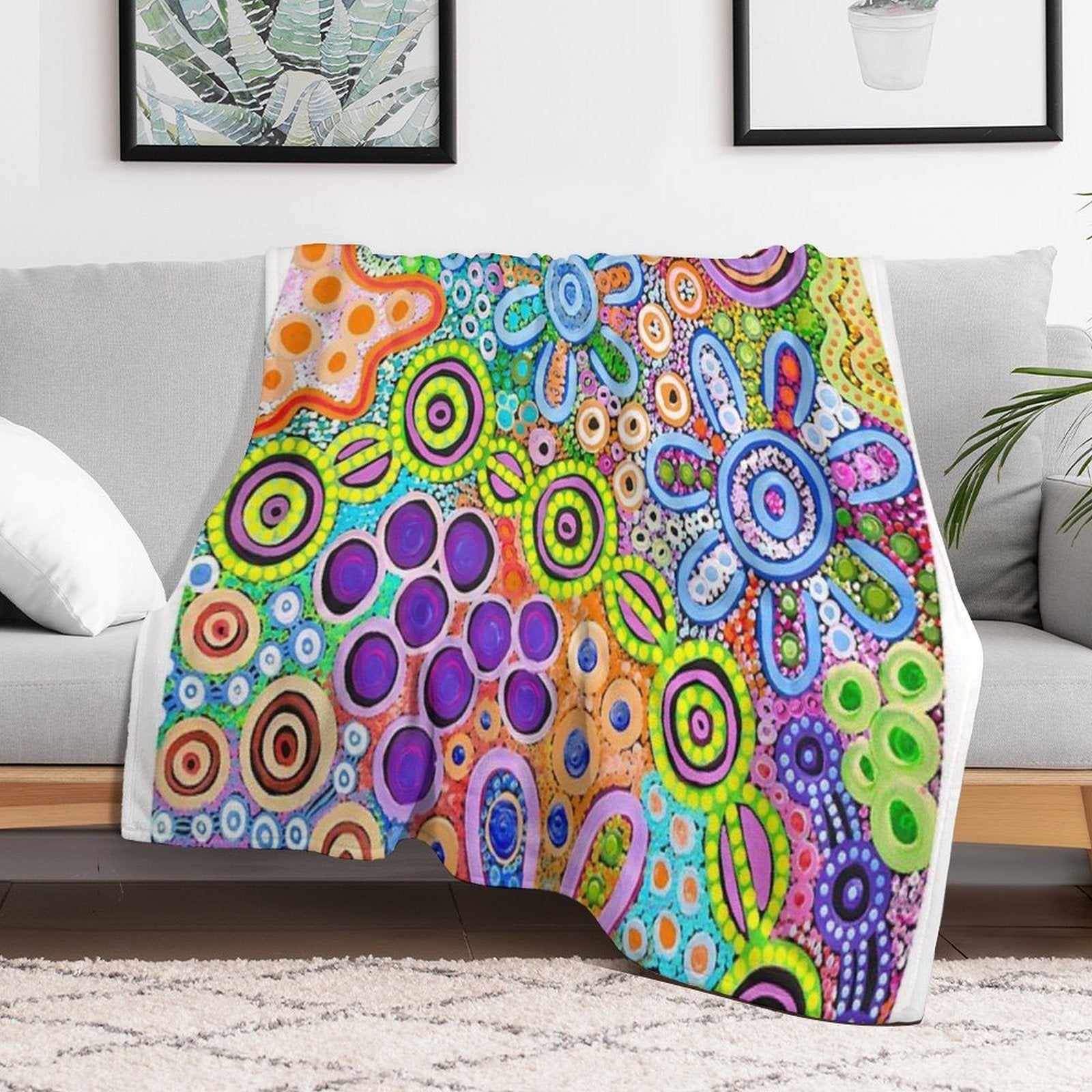 Family Travelling Velvety-soft Throw Blanket