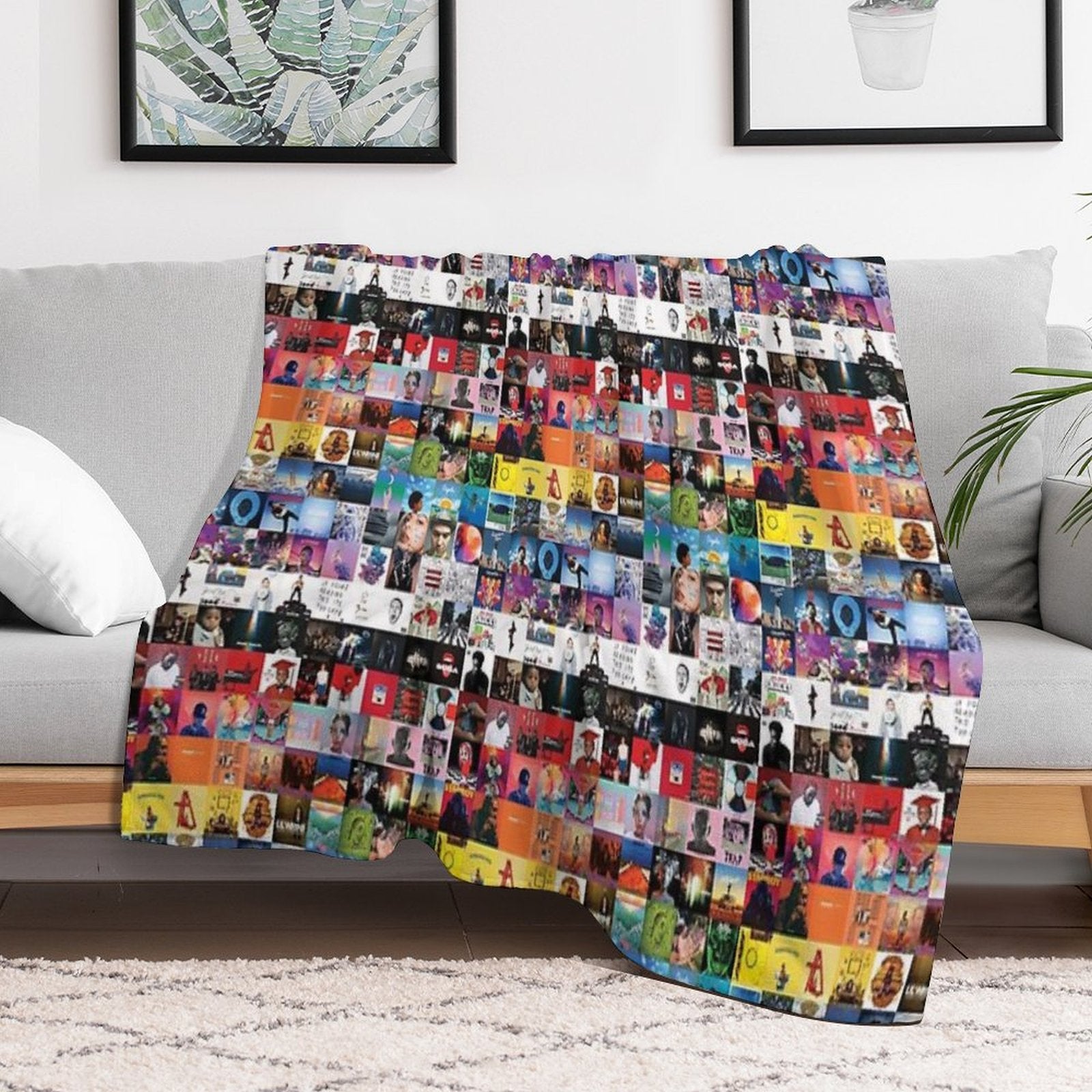 GOAT Comfort Throw Blanket