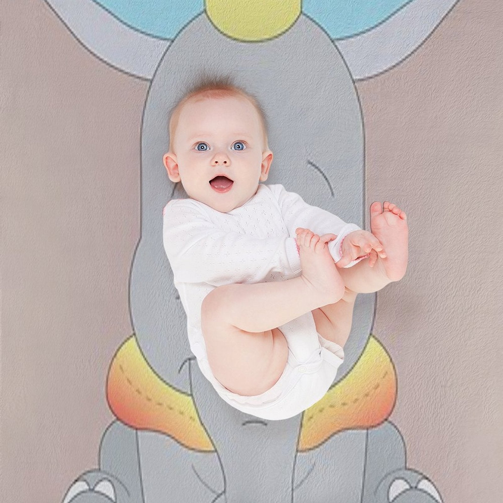 Dumbo Quick-dry Throw Blanket