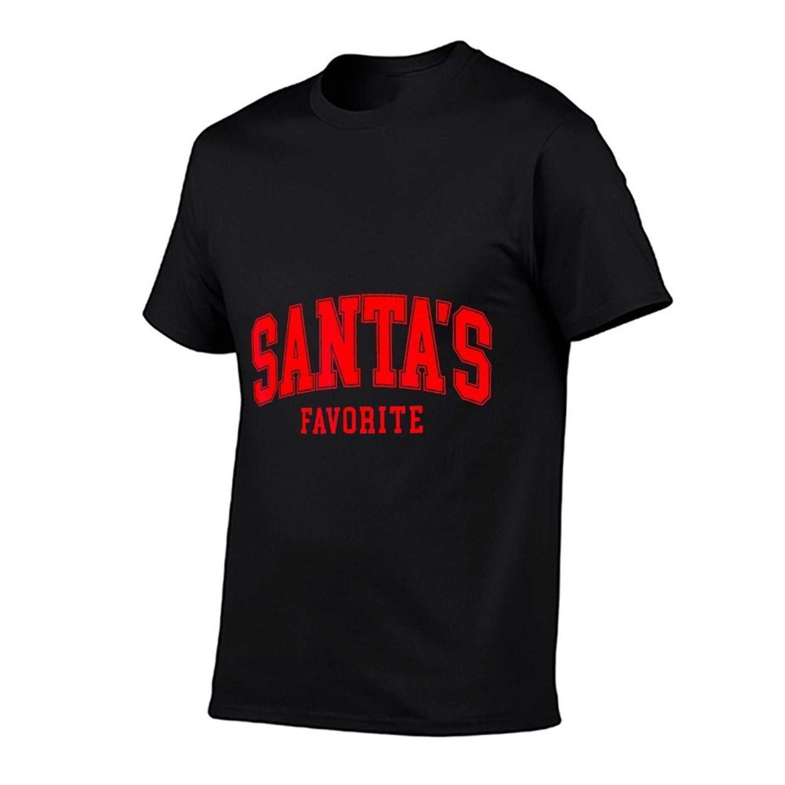 Santas Favorite Christmas Holiday for Mens Womens Kids  High-quality Stitching T-Shirt