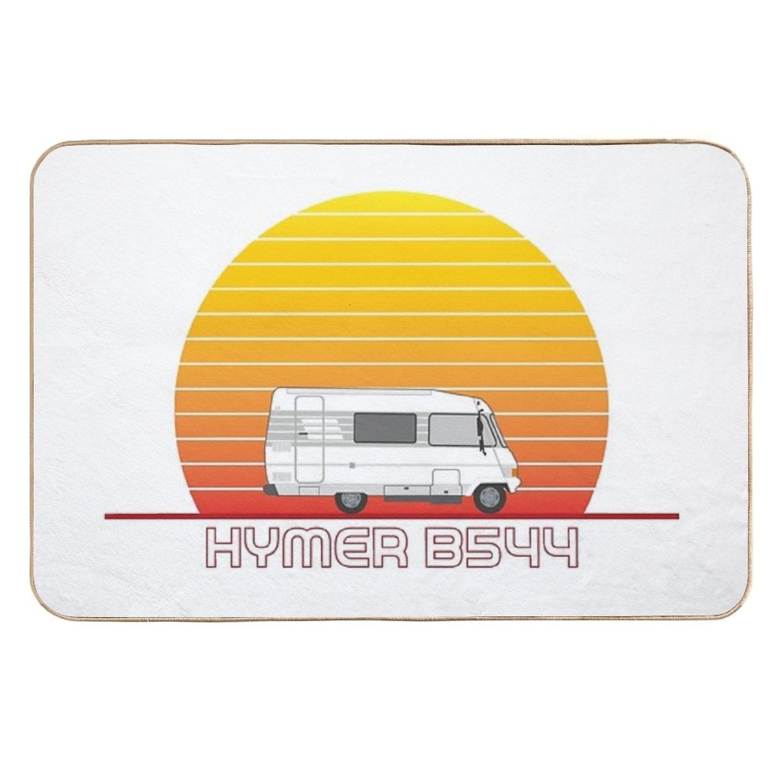 HYMER B544 SUNSET  Dirt-Trapping Bath Mat