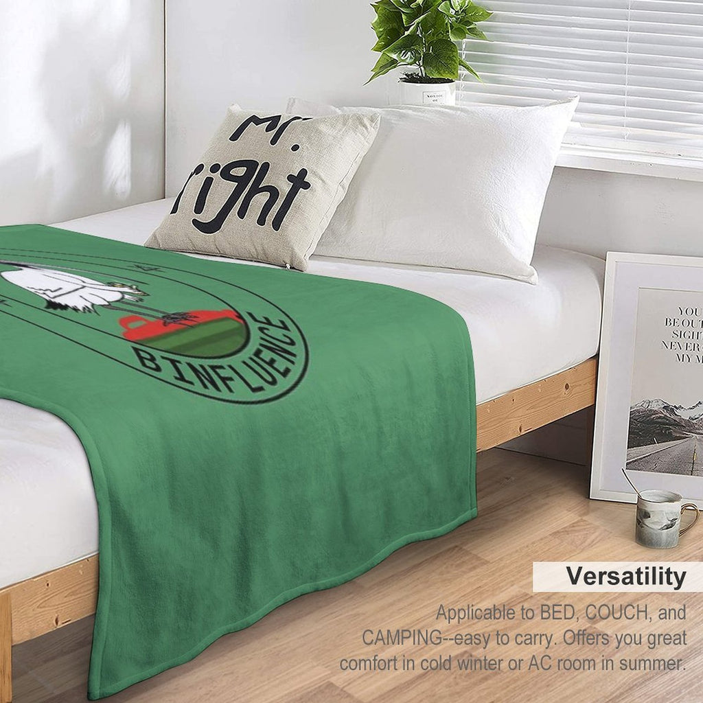 Under The Binfluence Eco-conscious Throw Blanket