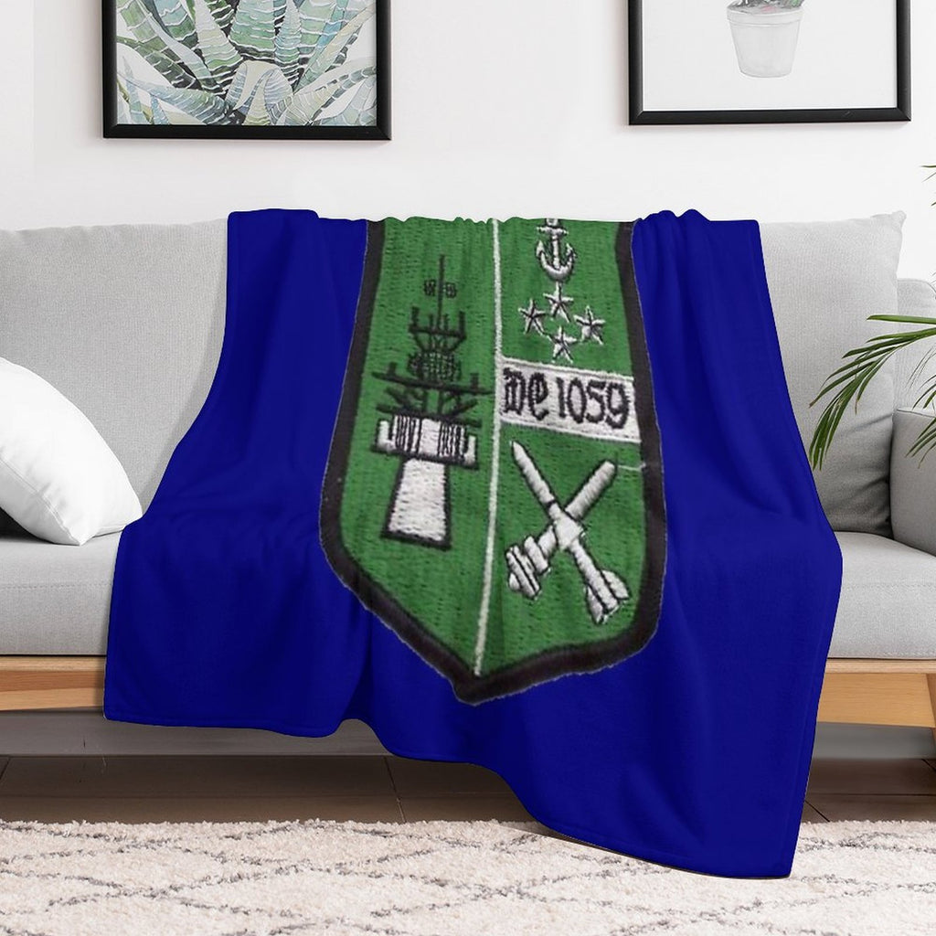 USS W. S. SIMS (DE-1059) SHIP'S STORE Quick-dry Throw Blanket