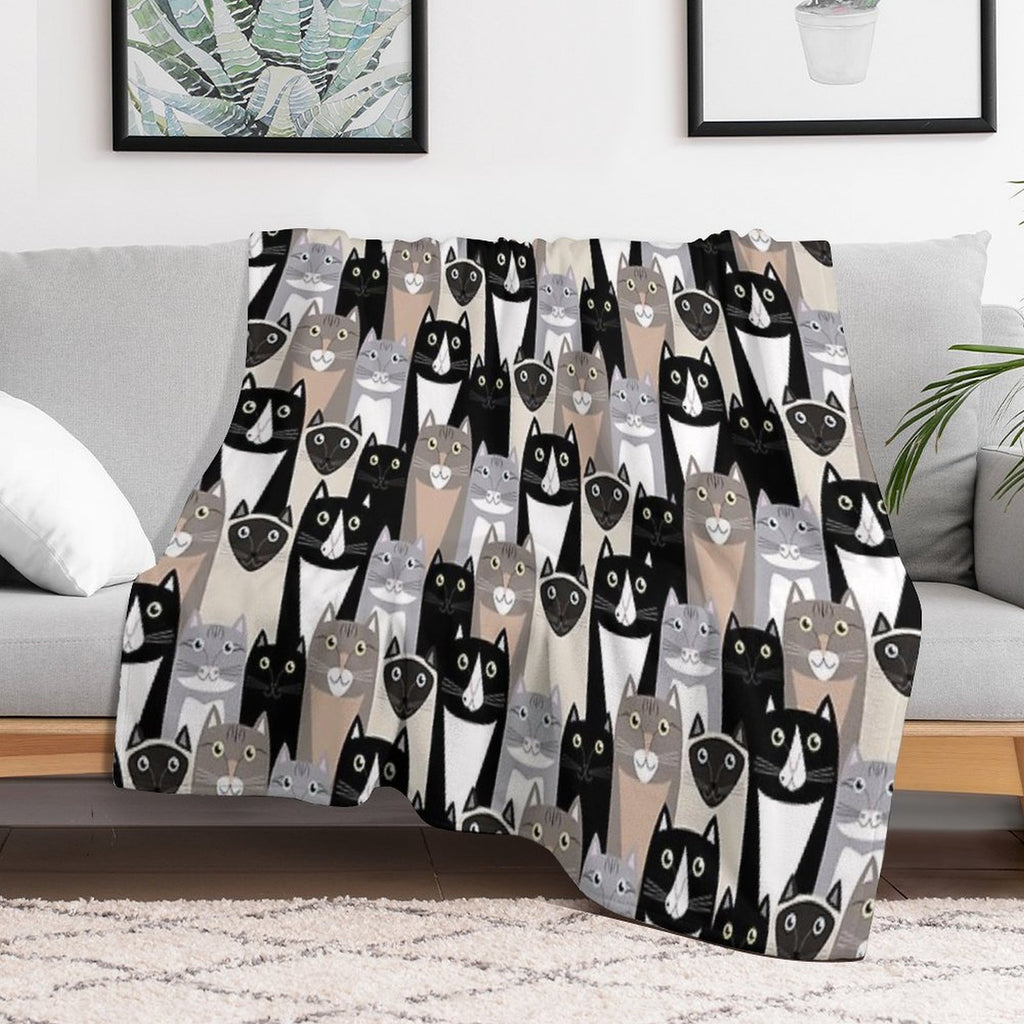 Cats #1 Comfort Throw Blanket