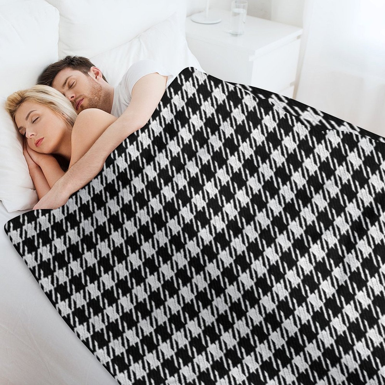 Stuttgart Iconic Seat Fabric Easy Care Throw Blanket