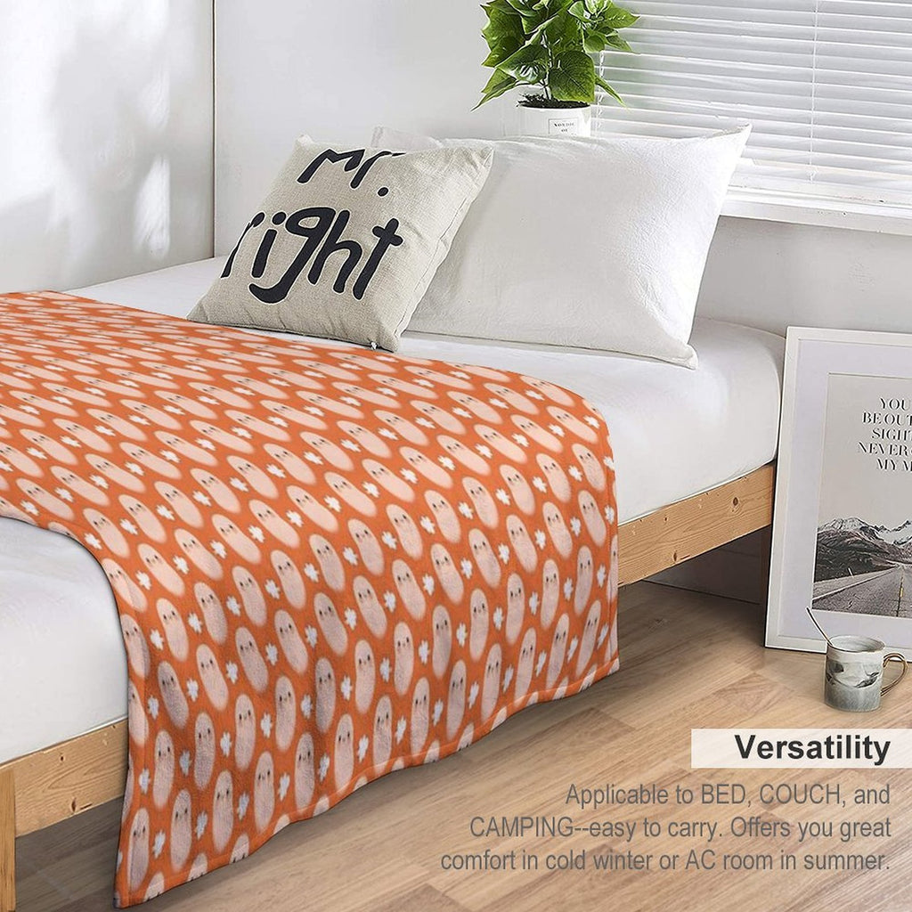 Baked Beans Farting Versatility Throw Blanket