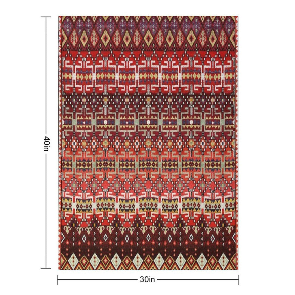 Bohemian Pattern Design Gift-ready Throw Blanket