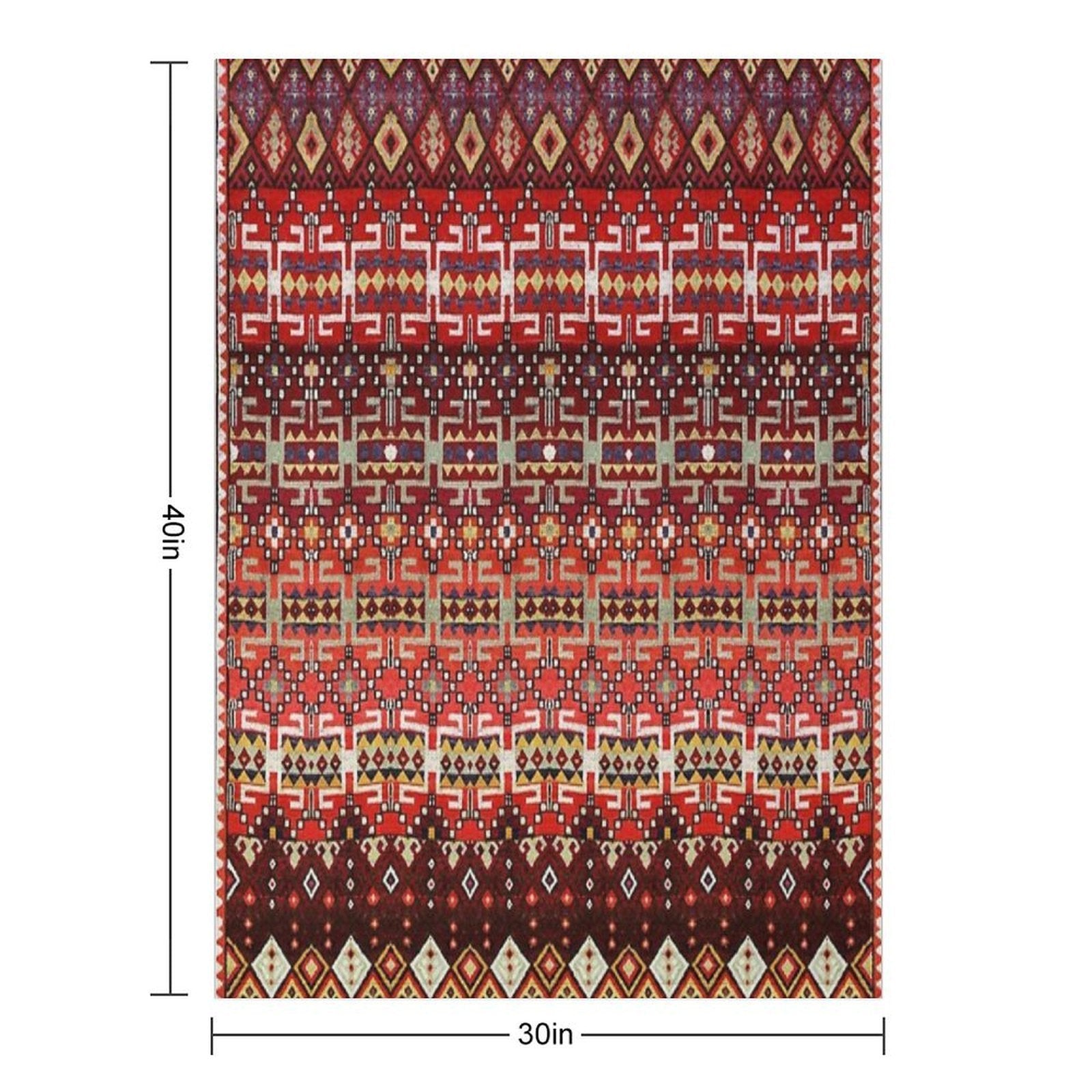 Bohemian Pattern Design Gift-ready Throw Blanket