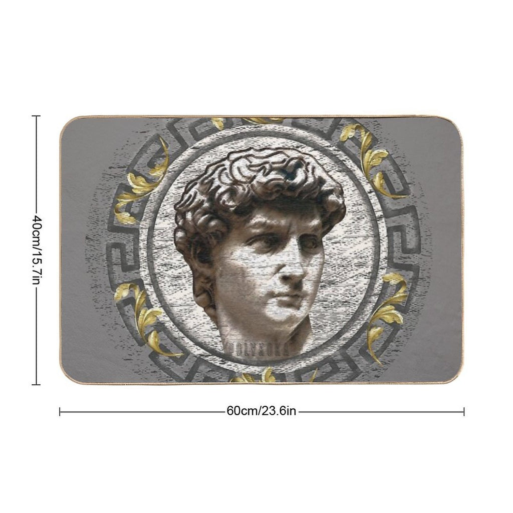 THE DAVID FACE  Long-Lasting Bath Mat