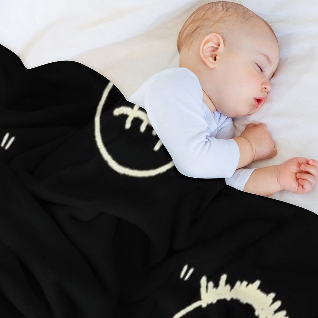 Cactus Jack Logo Sustainable Throw Blanket