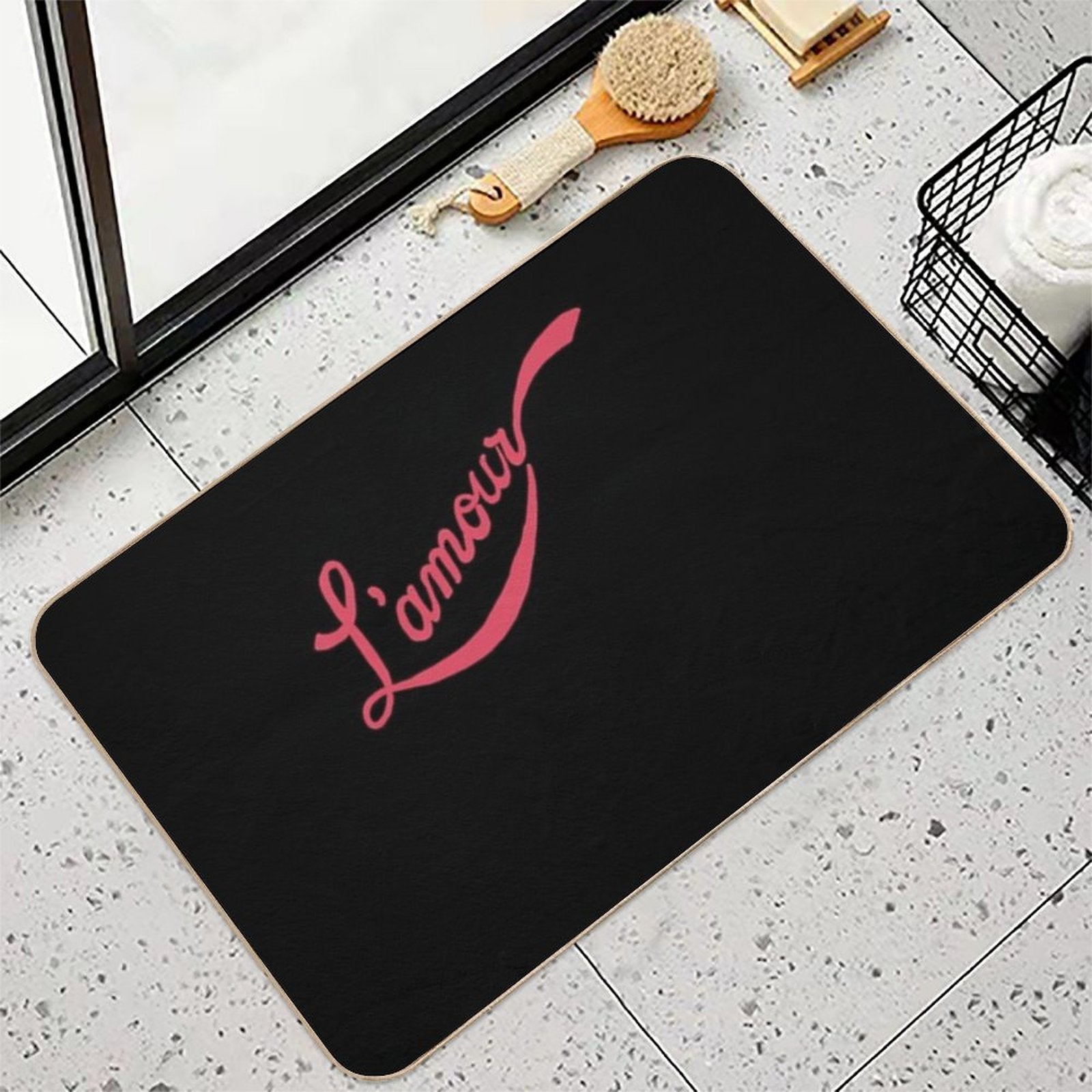 L'amour-Moulin-Rouge  Eco-Friendly Bath Mat