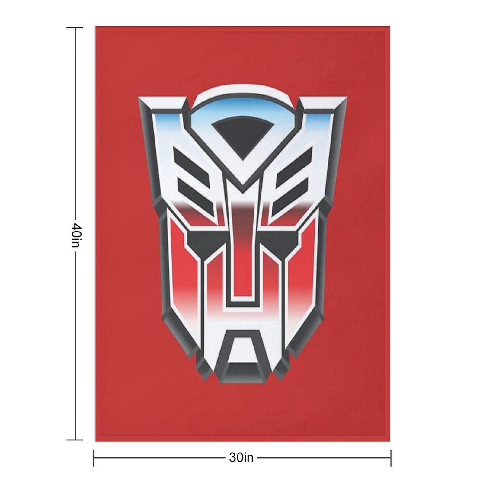 Autobots Vintage Travel-friendly Throw Blanket