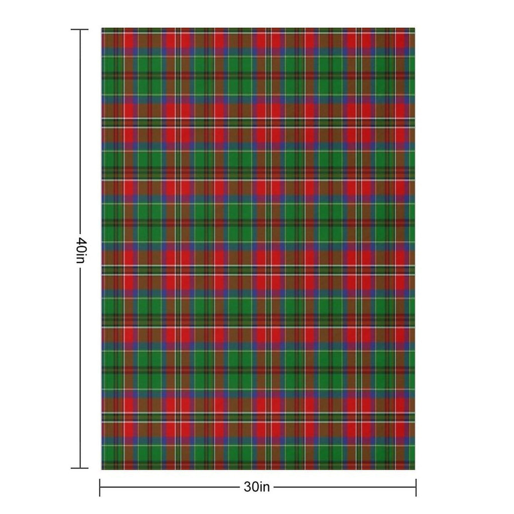 Clan McCulloch Tartan Anti-pilling Throw Blanket