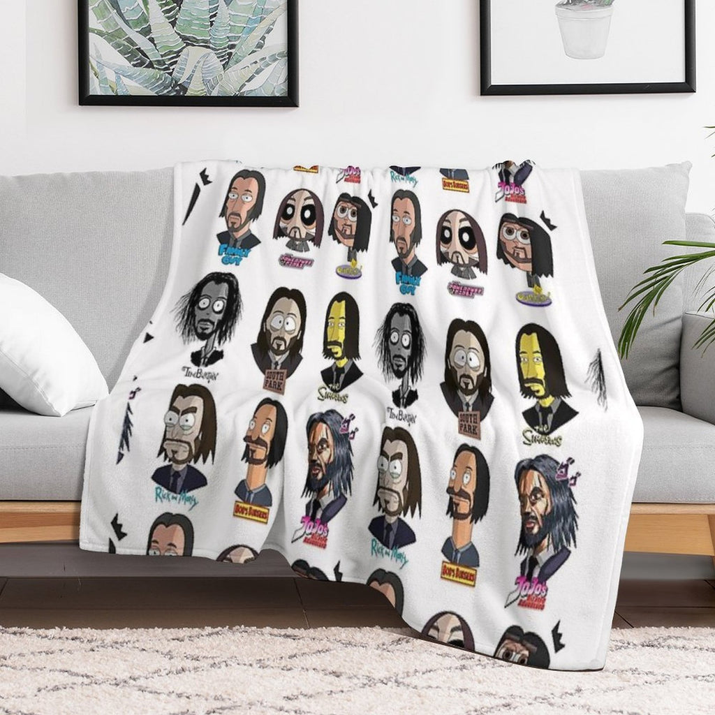 John Comfort Throw Blanket