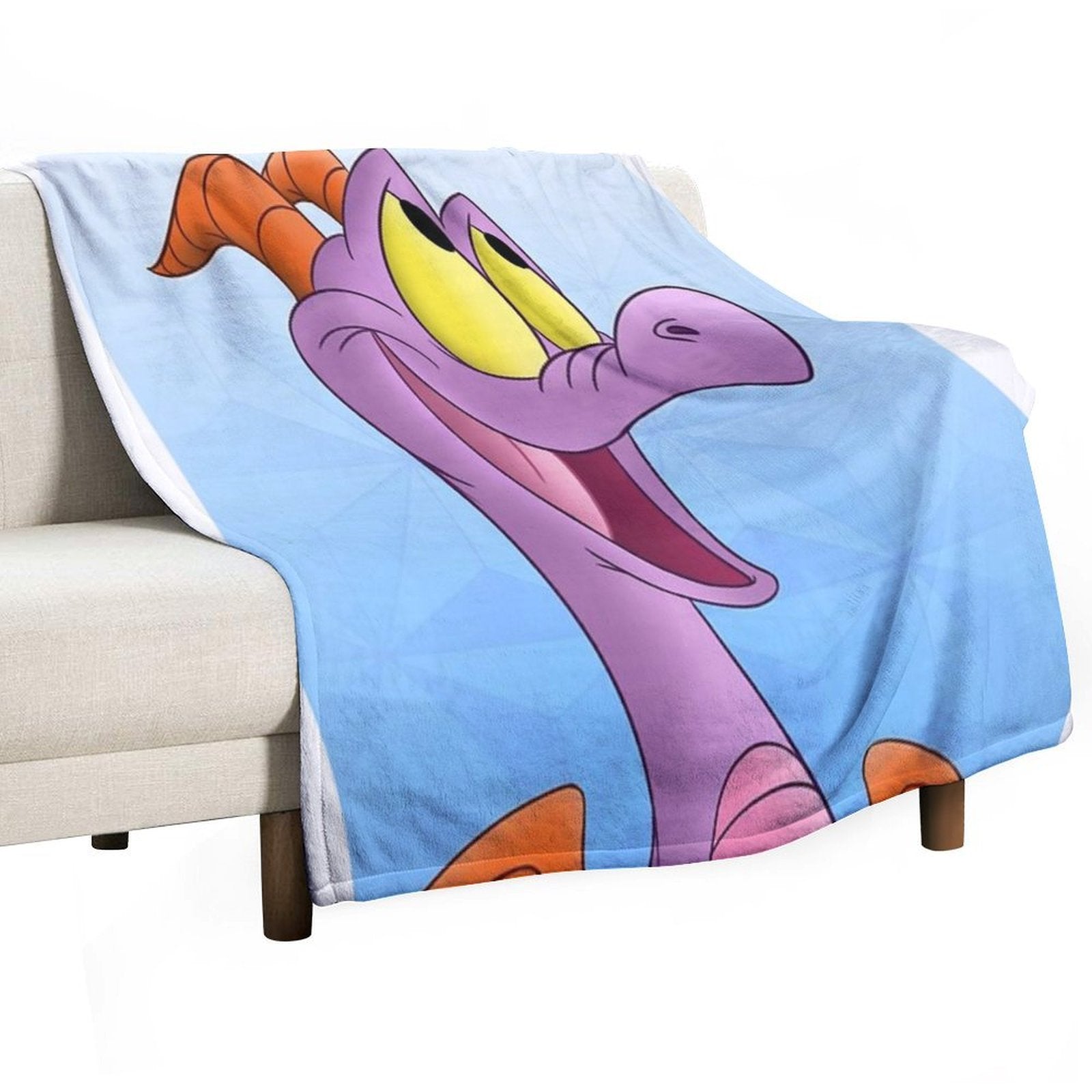 Fantastical Figment Anti-pilling Throw Blanket